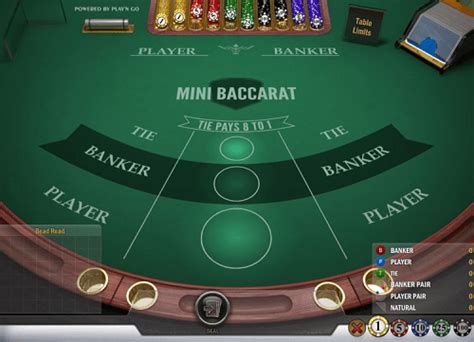 mini baccarat odds|Mini Baccarat Rules .